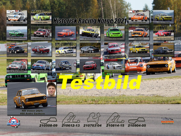 Norsk Historisk Racing H, I&J 2021