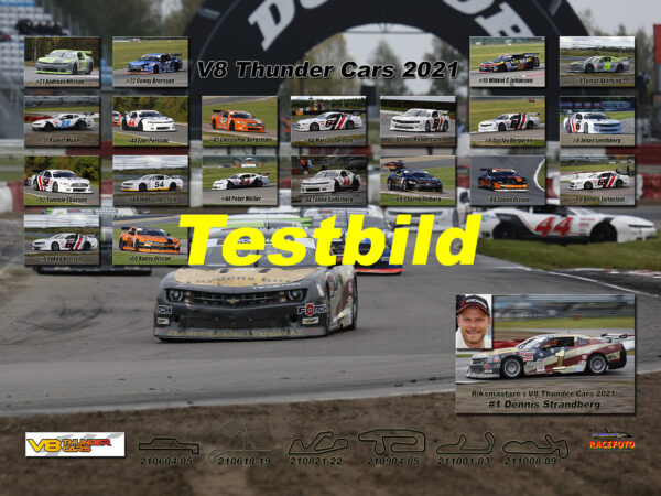 V8 Thunder Cars 2021