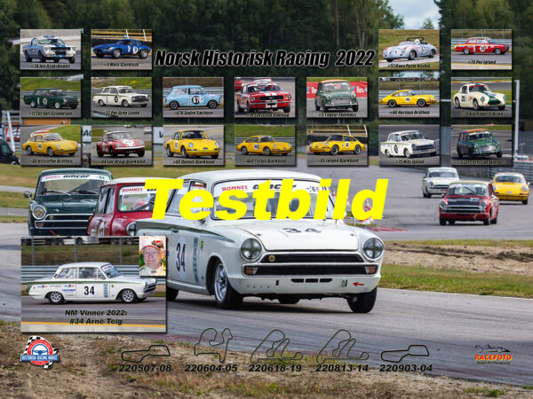 Norsk Historisk Racing E&F(8) 2022