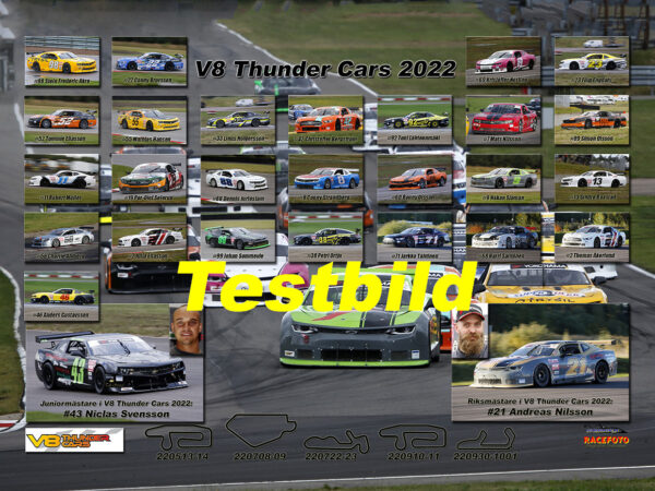 V8 Thunder Cars 2022