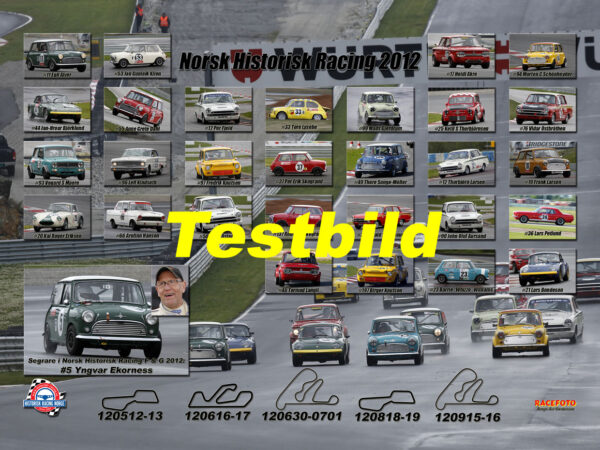 Norsk Historisk Racing E&F(8) 2012