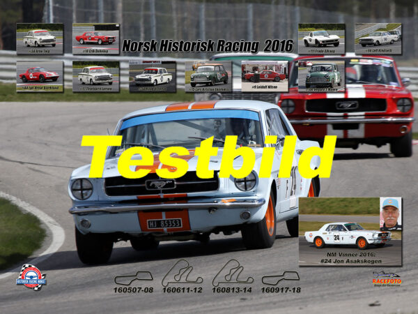 Norsk Historisk Racing E&F(8) 2016