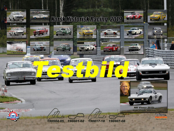 Norsk Historisk Racing E&F(8) 2019