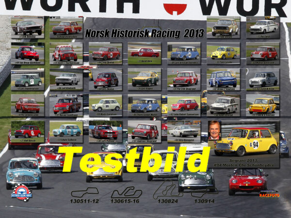 Norsk Historisk Racing E&F(8) 2013