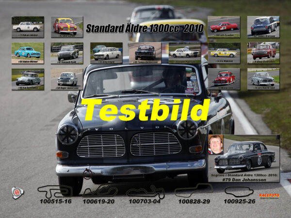 Standard-1965 över 1300cc 2010