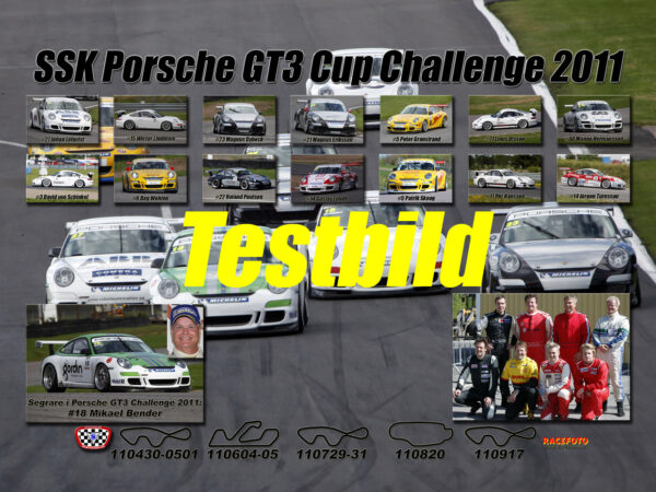 SSK Porsche GT3 Cup Challenge 2011