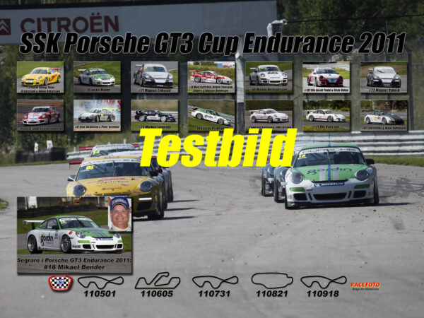 SSK Porsche GT3 Cup Endurance 2011