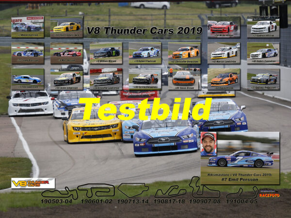 V8 Thunder Cars 2019