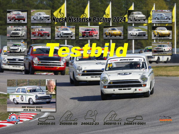 Norsk Historisk Racing E&F(8) 2024