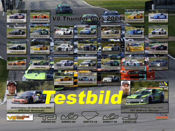 V8 Thunder Cars 2024